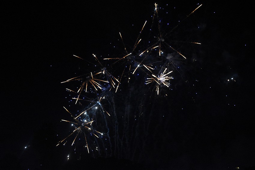 Attendees were impressed by the fireworks at the event.