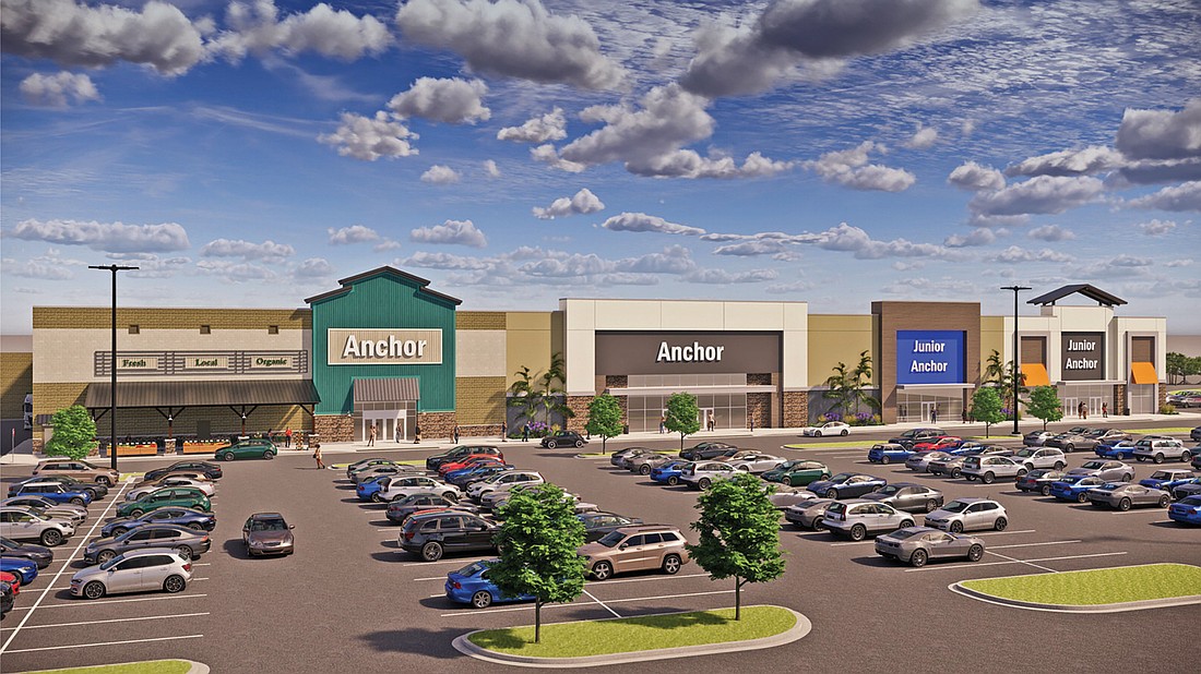 A shopping center at the site of the former Sears at the Orange Park Mall is being marketed as Orange Park Plaza by property owner Transformco Properties.