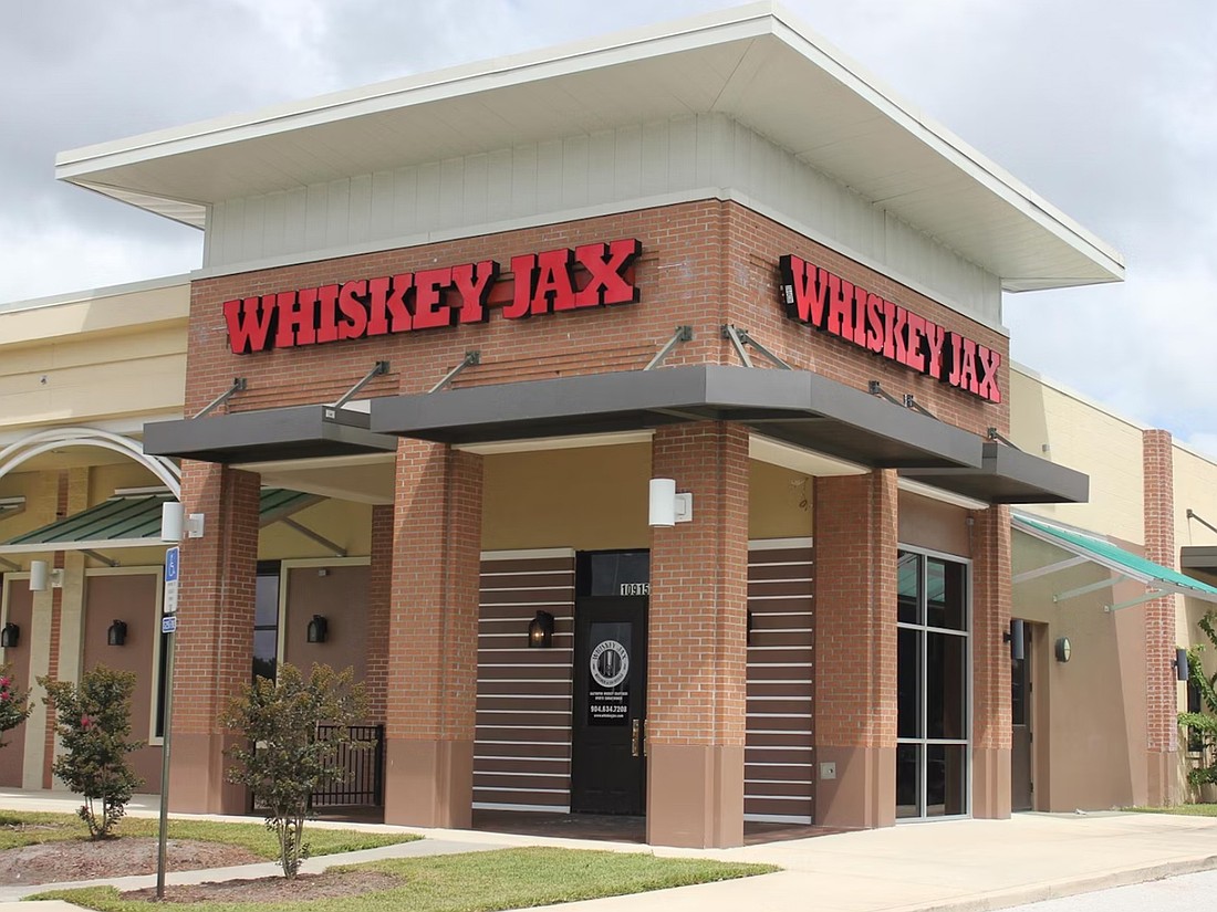 Whiskey Jax is a restaurant, bar and music venue at 10915 Baymeadows Road. It is closing after service July 19.