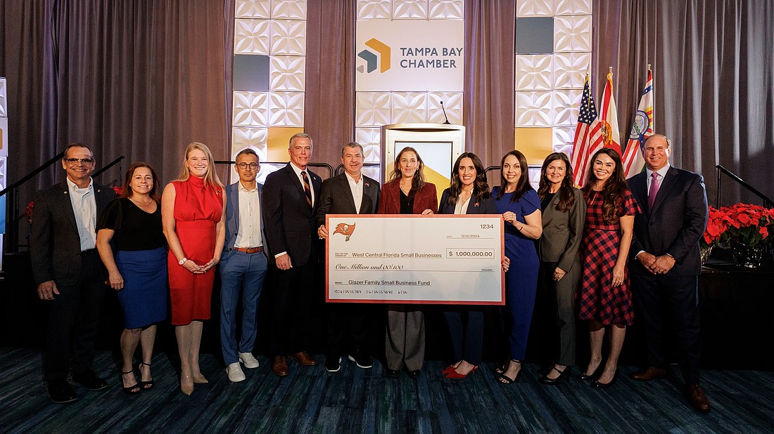 The Glazer Family Foundation gave $1 million to businesses in Tampa Bay and west central Florida after Hurricane Milton.