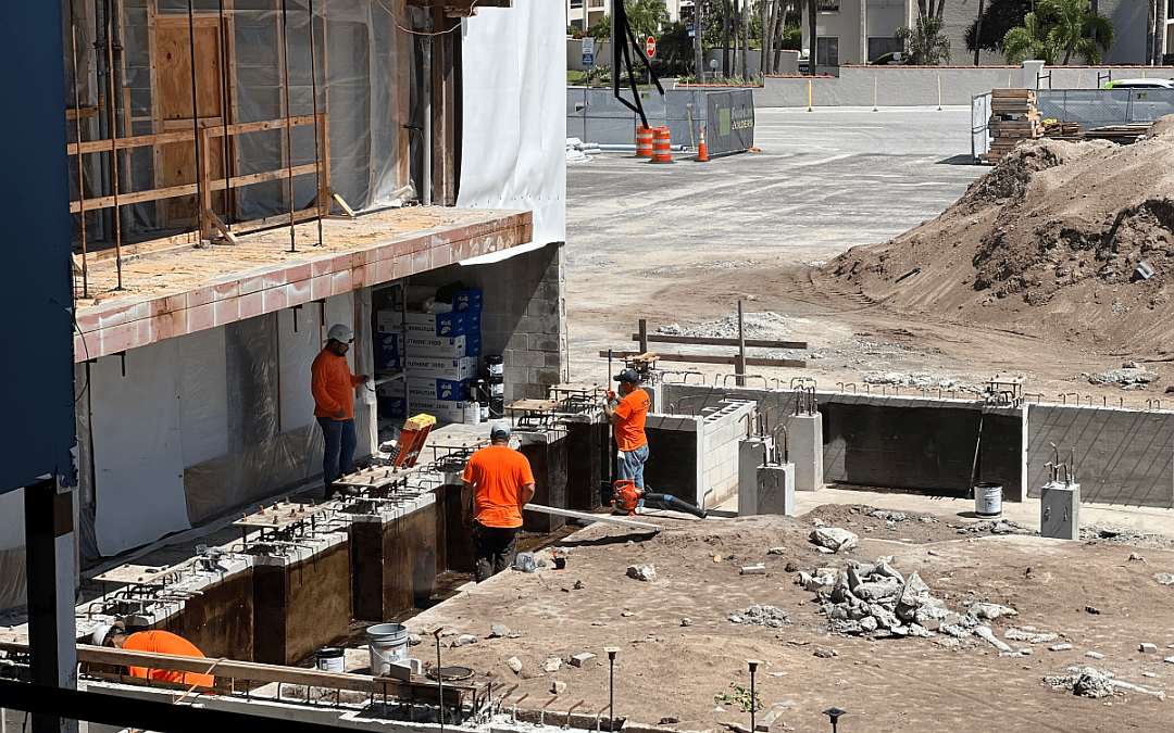 Magnum Builders of Sarasota is rebuilding the Jervey Theatre in Venice after Hurricane Ian damaged the structure.