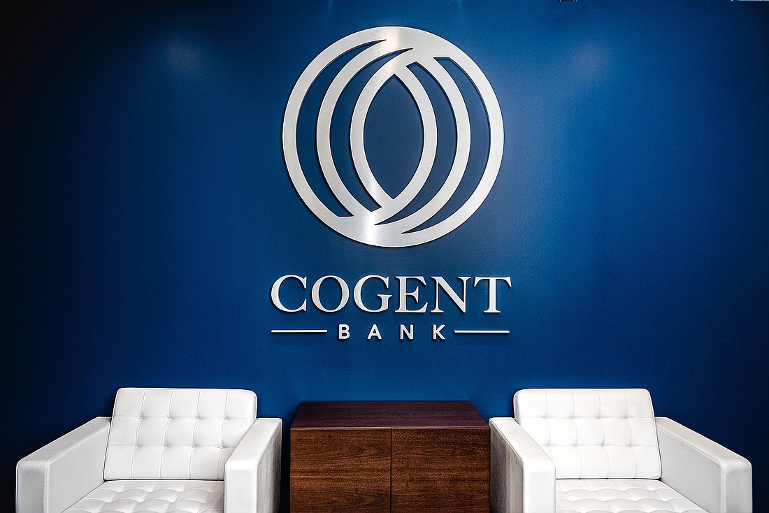 Cogent Bank has operated as a full-service business and personal bank since 2001.