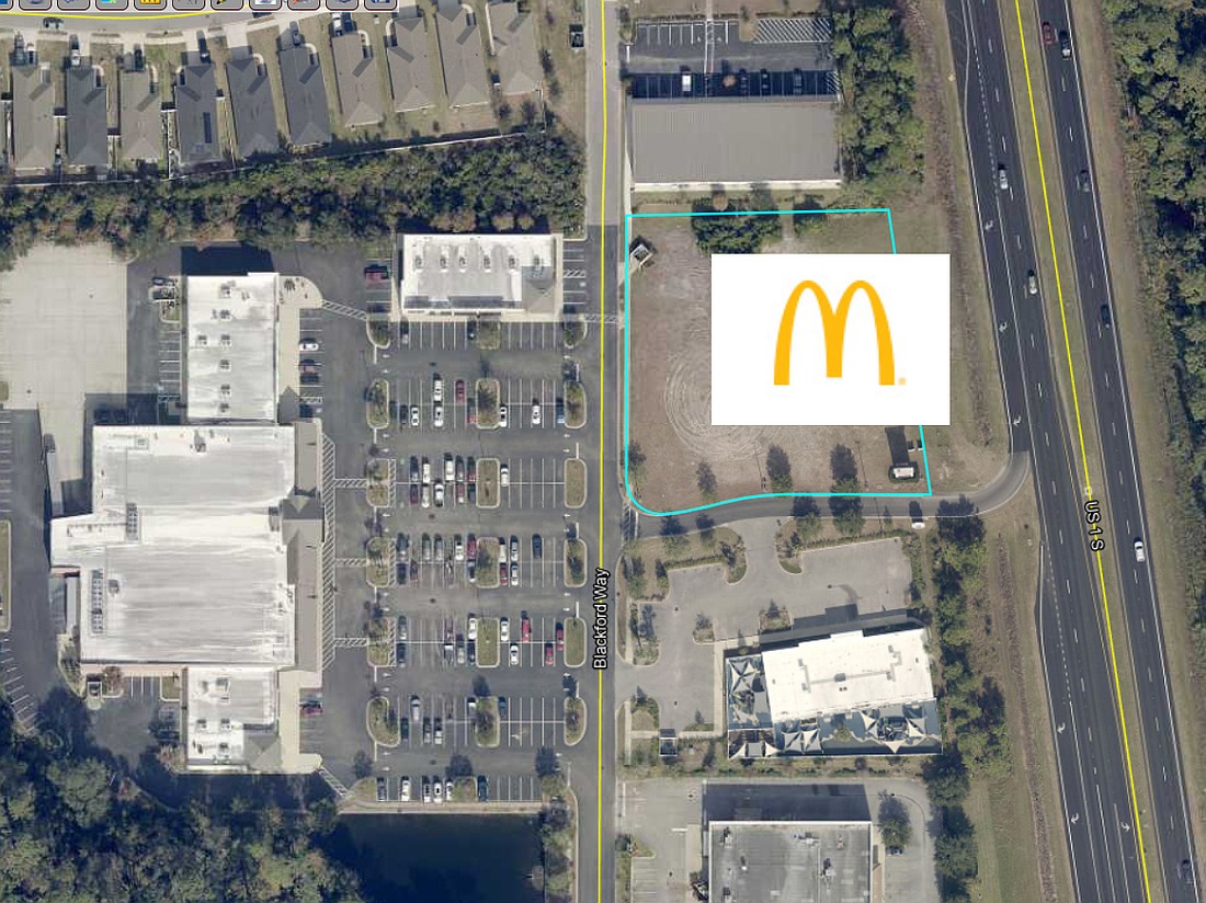 McDonald's is planned on a vacant outparcel at 240 Blackford Way in the Winn-Dixie-anchored Shores Village Plaza shopping center off U.S. 1.