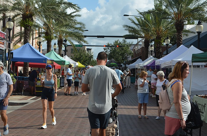 Downtown Sarasota Farmers Market is one of the region's big attractions.