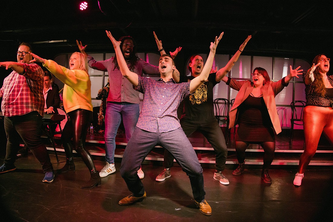 New York City improv troupe Shitzprobe creates a Broadway musical based on audience suggestions.