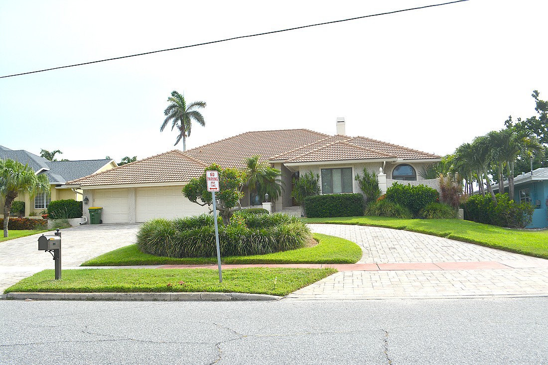 This vacation rental home at 460 N. Washington Drive on St. Armands Key was the site of two unauthorized flash parties in recent weeks.