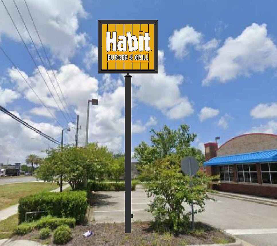 Habit Burger & Grill is putting up signs at the closed Bojangles it is converting into a location at 13559 Beach Blvd. at northwest Beach and Hodges boulevards.