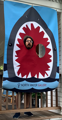 Palm Coast's Joey Malheiros participated in the "Jaws" 50th anniversary celebration in Martha's Vineyard. Courtesy photo