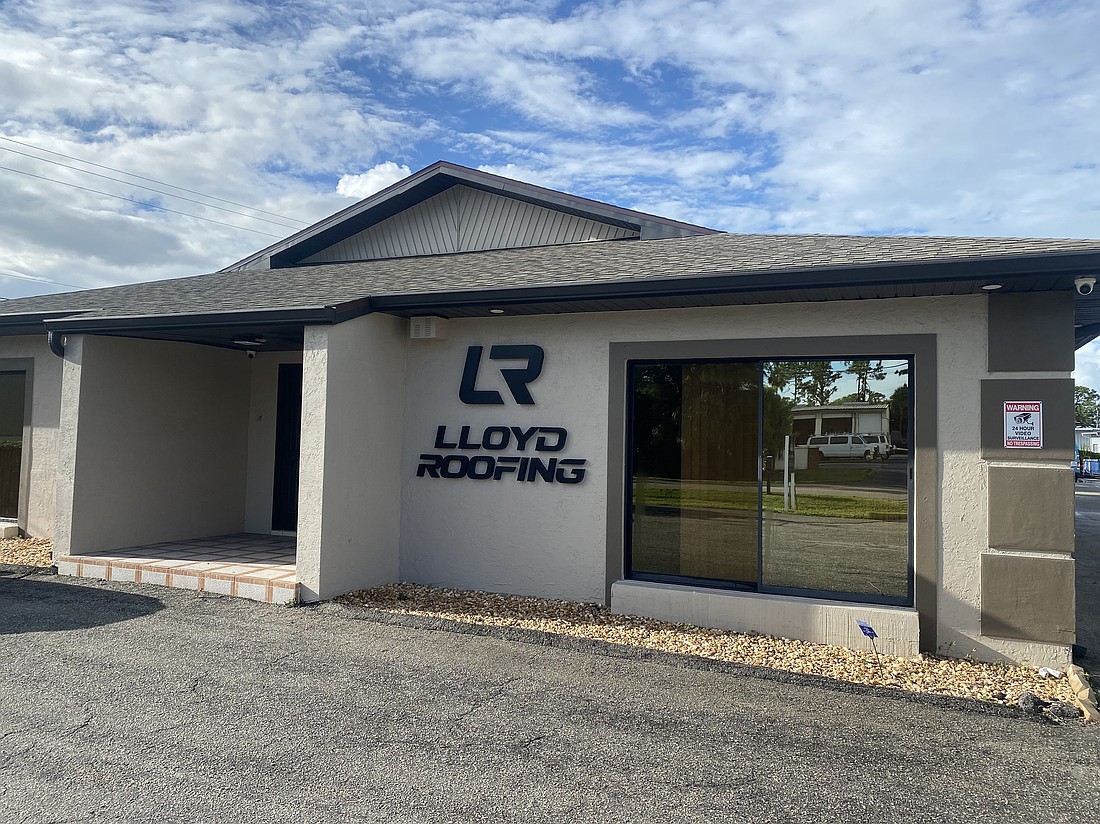 Tallahassee-based Lloyd Roofing opened a Fort Myers office in 2017.