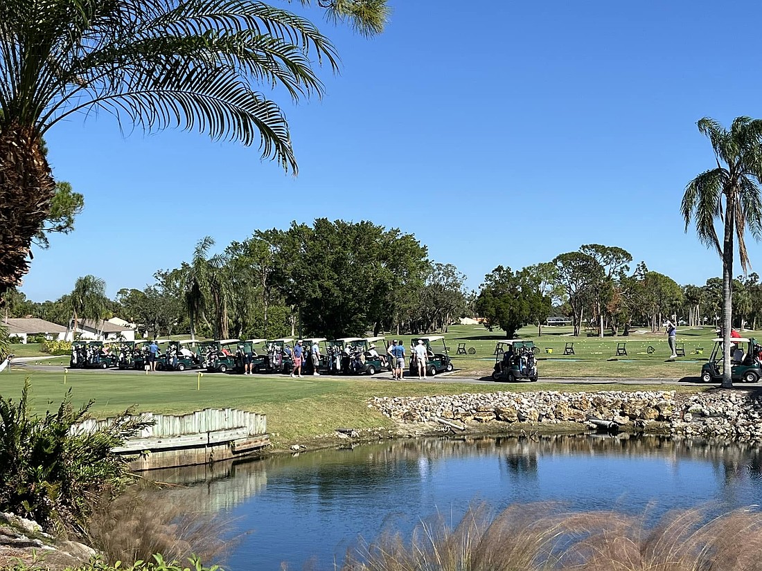 The Meadows Country Club includes multiple golf courses as well as a Racquet Club, pool, fitness center and restaurant.