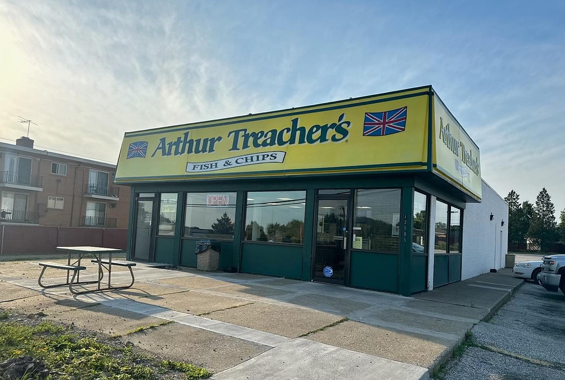 The Arthur Treacher’s in Garfield Heights, Ohio, is one of three locations for the restaurant chain, all in Ohio, It was headquartered in Jacksonville from 1993 to 2000.