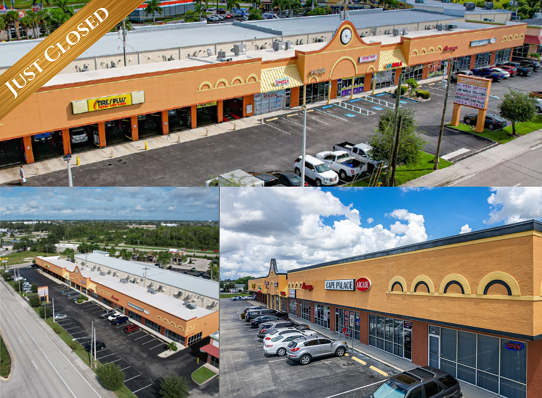 Merchants Plaza in Cape Coral was sold to an Ohio investor.
