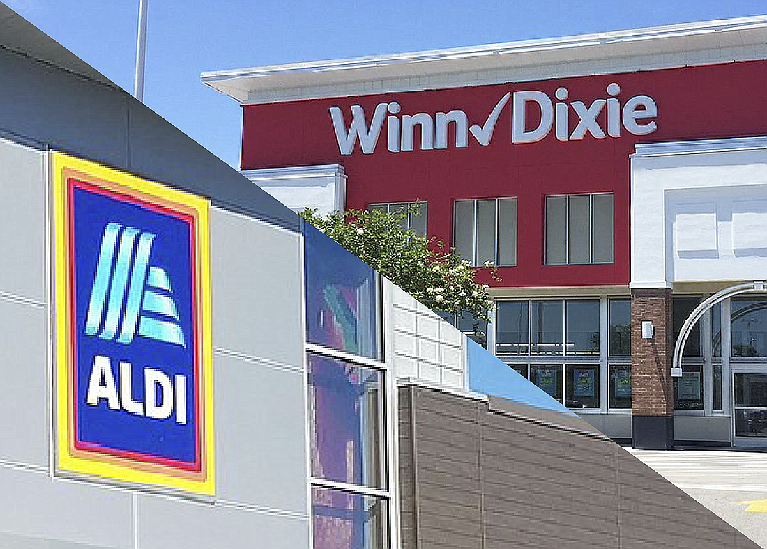 Aldi continues to convert Winn-Dixie stores into its banner in Northeast Florida.