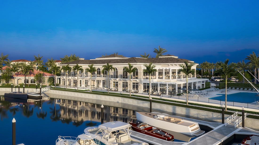 A renovation project at Fort Myers Yacht Club is expected to take about a year.