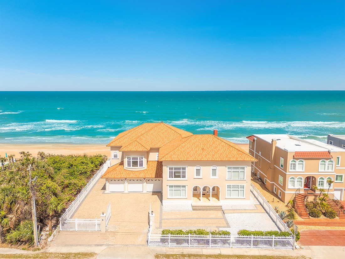 The house is a 8/8.5 and has a fireplace, a pool and 7,248 square feet. Photo courtesy of Didiayer Snyder/Oceans Luxury Realty