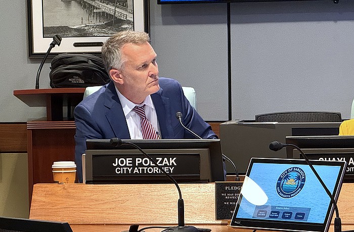 City Attorney Joe Polzak and City Auditor and Clerk Shayla Griggs are leading the search for a city manager recruitment firm.