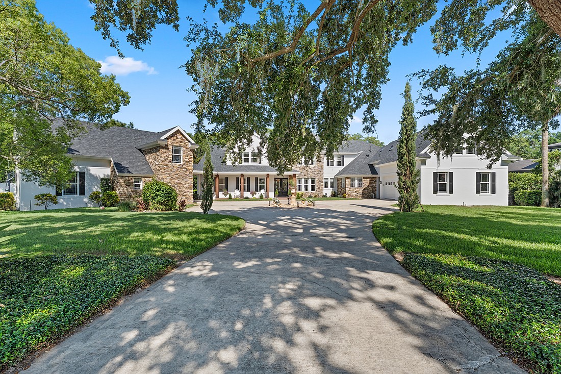 The home at 5801 Marleon Drive, Windermere, sold July 15, for $3,350,000. This home sits on a 1.86-acre lakefront lot. The sellers were represented by Michelle Brierley, Coldwell Banker Realty.