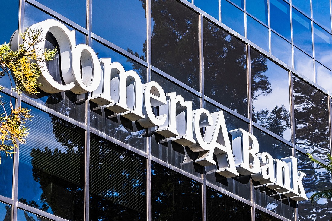 Comerica Bank is expanding its Jacksonville and Northeast Florida operations.