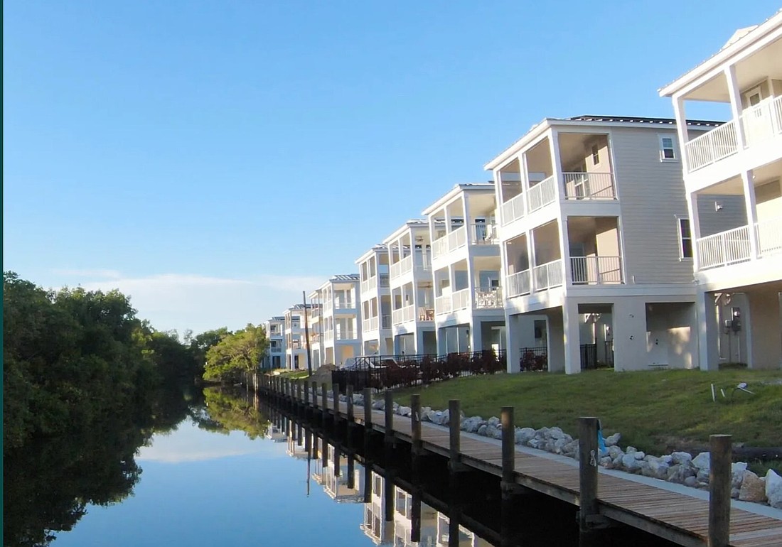 There are 86 home sites at Hunters Point, which is located in Cortez near Anna Maria Island.