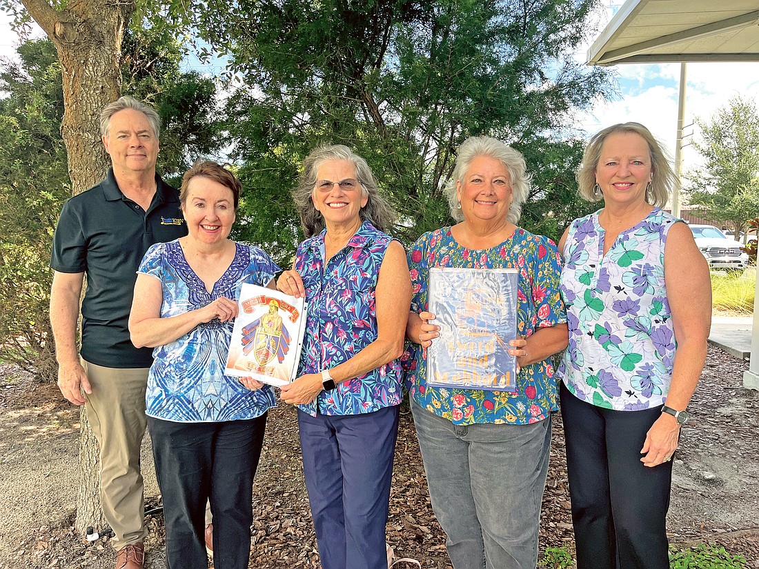 Greg Kannon, Dinah Carboneau, Gloria Hardee, Jamey Walker and Mari Van Dyke all were members of West Orange High School’s Class of 1976, the school’s first graduating class.