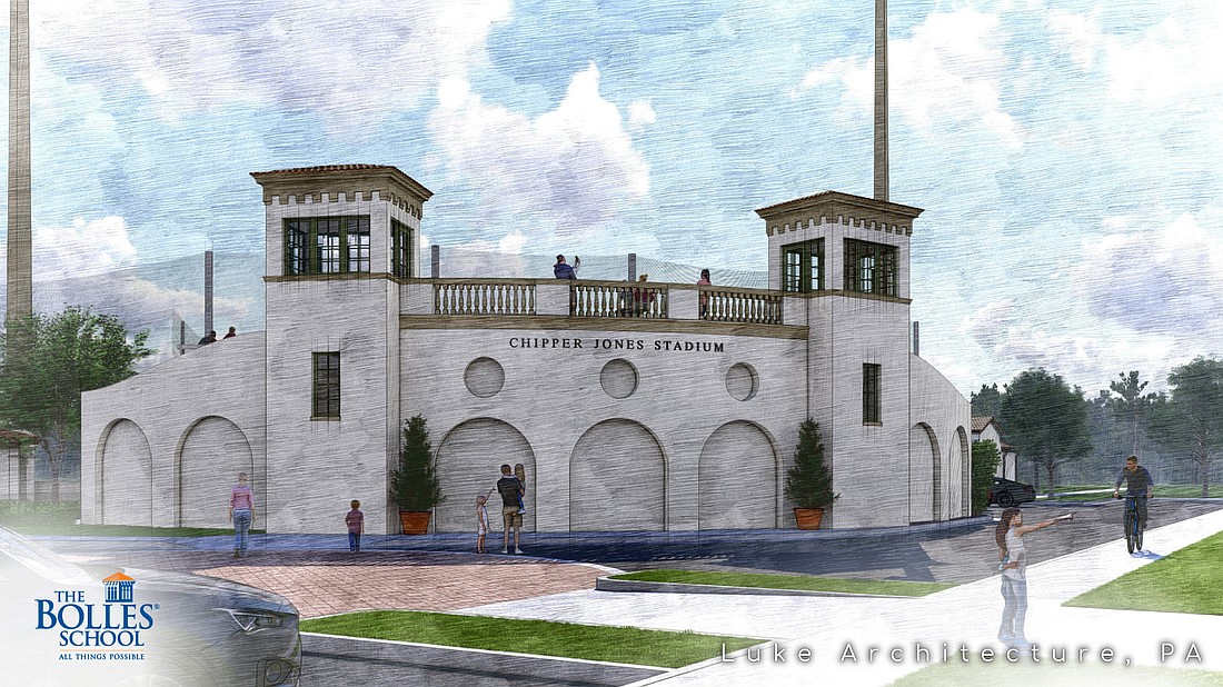 The renovated baseball stadium for The Bolles School in Jacksonville will be named after alumnus and Hall of Famer Larry “Chipper” Jones Jr.