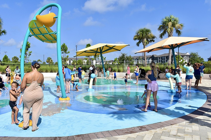 Friday's camp outing is to the splash pad at Waterside Park.