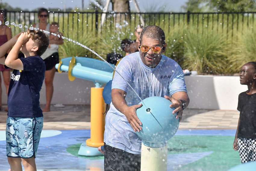 ABA therapist Marc Moyer gets his revenge with a water gun.