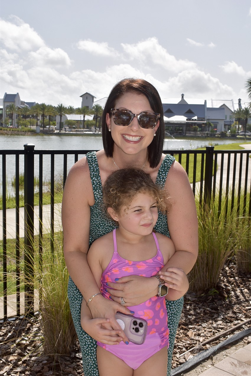 Ashley Geiger's 5-year-old daughter Kennedy is enrolled in the Summer Skills Camp. Geiger raised $4,000 for the program by selling popcorn.