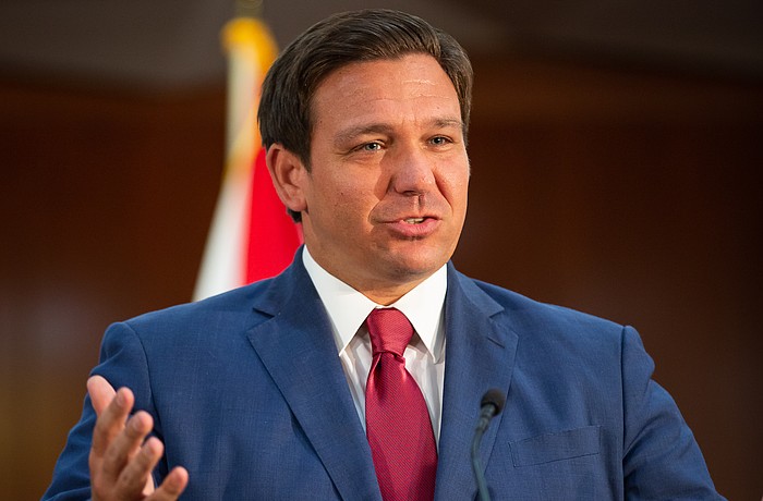 Gov. Ron DeSantis announces July 25 that Manatee County will be audited by the DOGE Task Force.