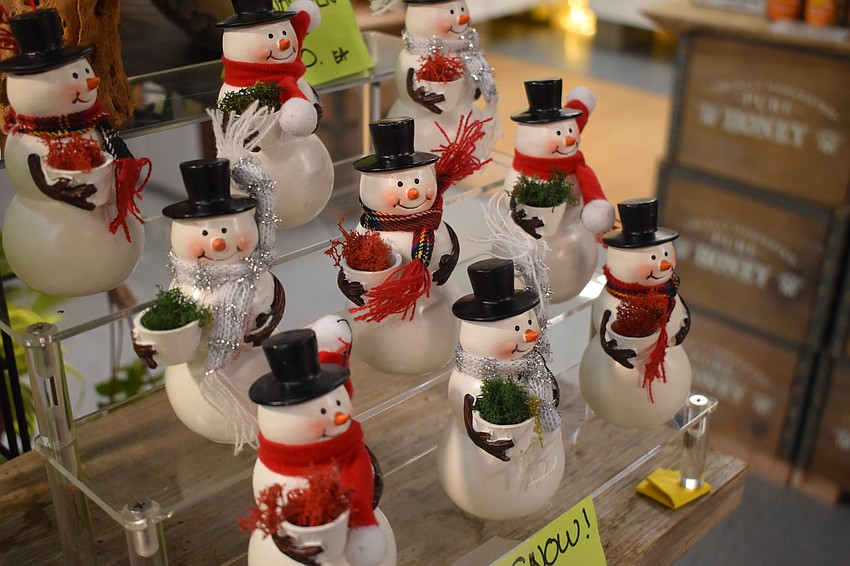 The event was an opportunity for vendors to bring their Christmas offerings.