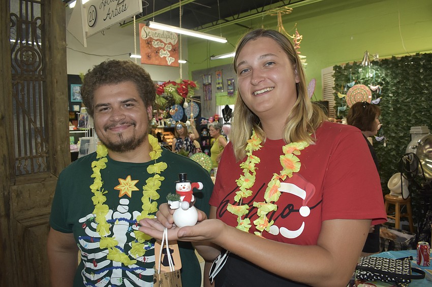 Arseni Suitsou and his wife Vlada Senkevich