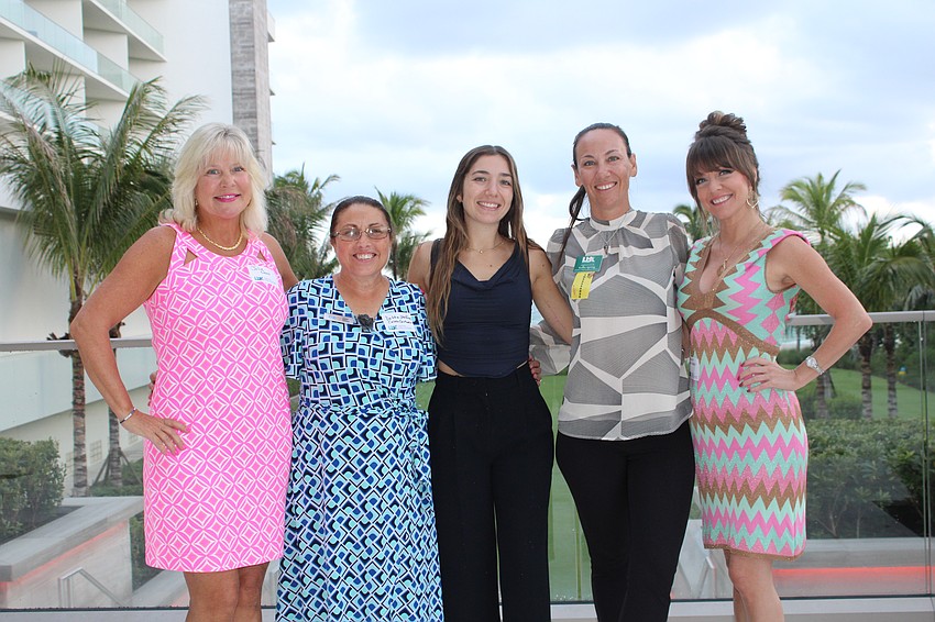 From left, Julie Codus, Debbie Shaffer, Molly Lav, Kellie Spring and Jen Braden.