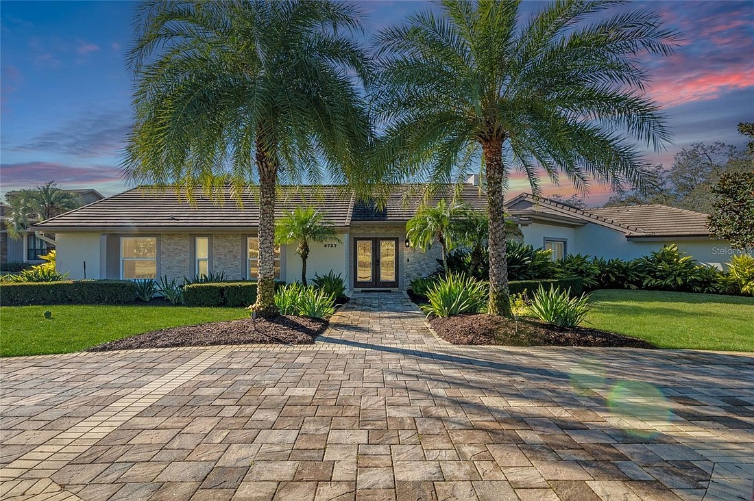The home at 5737 Masters Blvd., Orlando, sold July 25, for $1,300,000. It was the largest transaction in Dr. Phillips from July 21 to 27. The sellers were represented by Shawn Mcmanus, Robert Slack LLC.