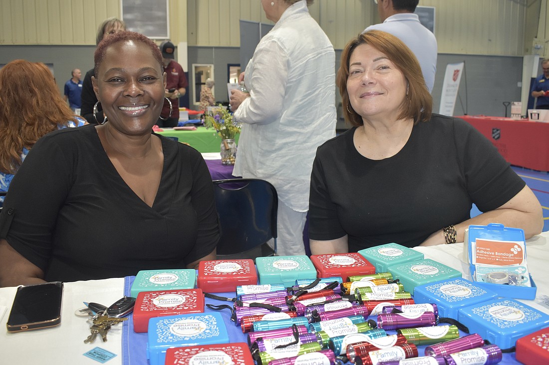 Robbin Haynes and Tara Maffei of Family Promise of Sarasota-Manatee