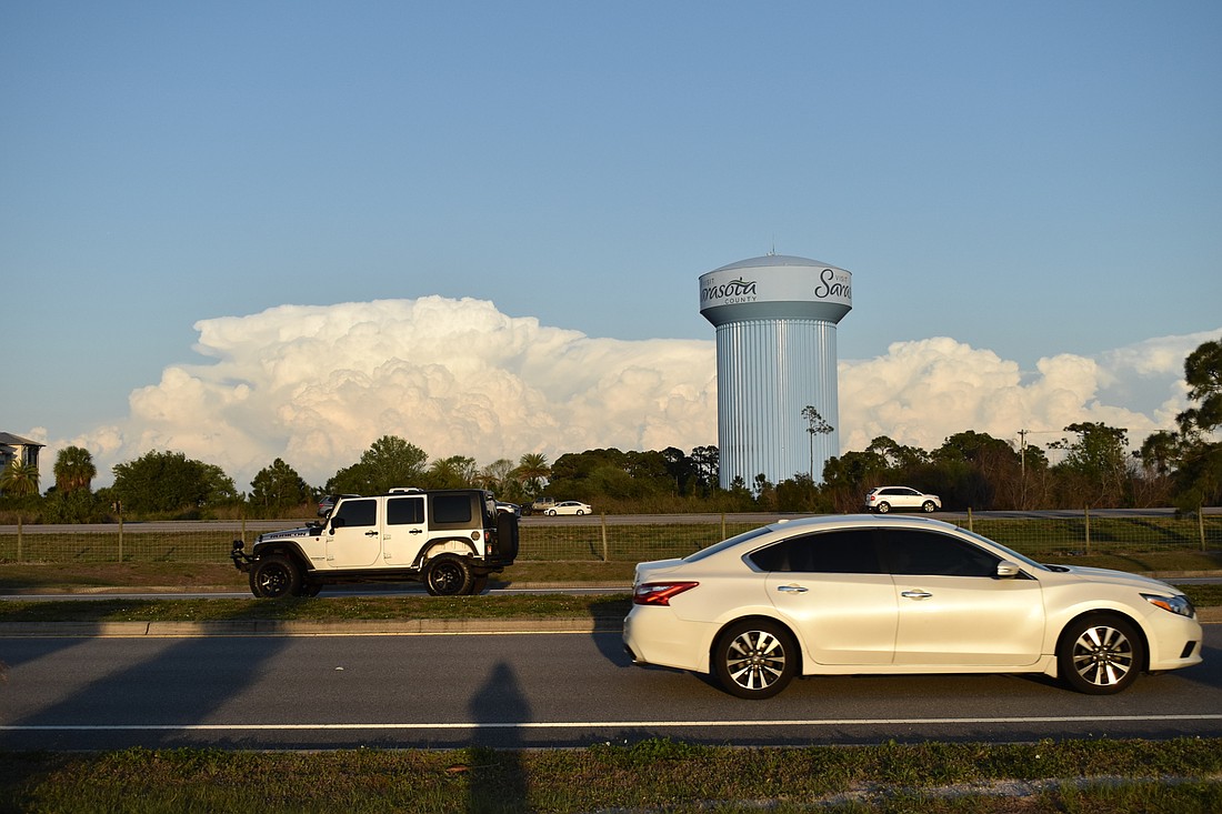 A flyover of Interstate 75 is planned near the water tower to relieve traffic congestion at UTC, but the project continues to drag along.