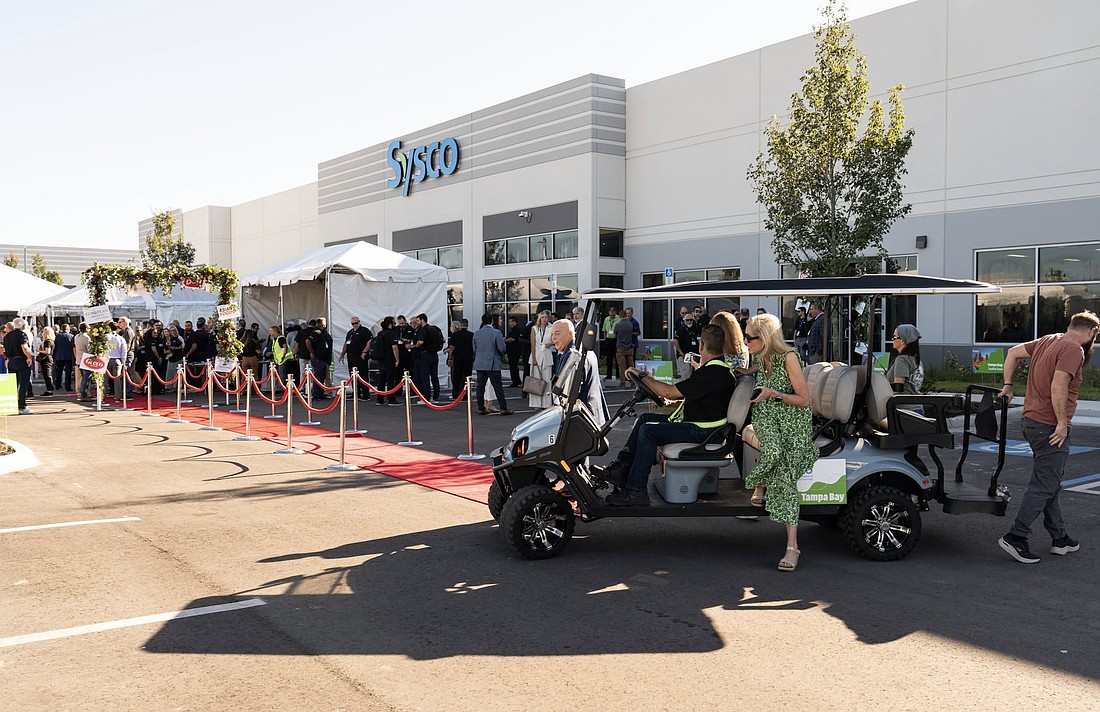 Sysco held a grand opening and ribbon-cutting at its newest facility, in Plant City.