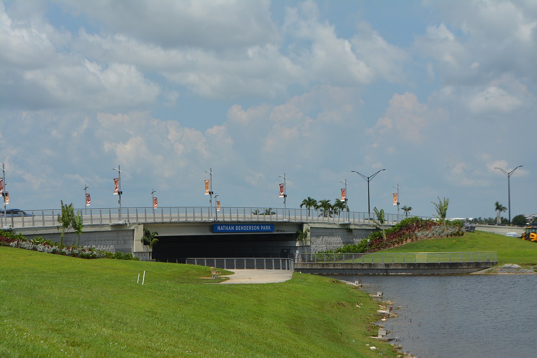 Nathan Benderson Park bridge, Lakewood Ranch.