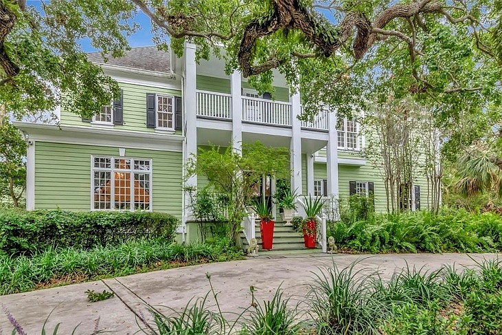 The house at 6220 Bayshore Blvd. in Tampa has been listed for sale.