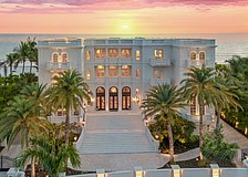 845 Longboat Club Road has more than 19,000 square feet of interior living space.