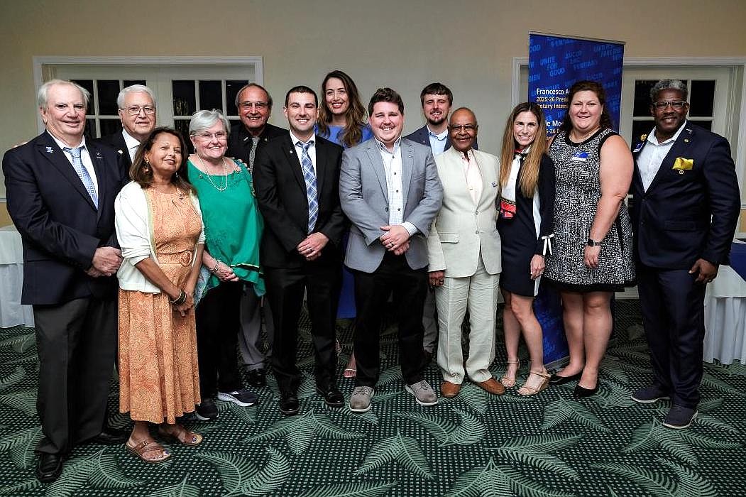2025-26 Rotary Club of Flagler County Board of Directors and Foundation Board, district governor 6970 and assistant governor. Courtesy photo