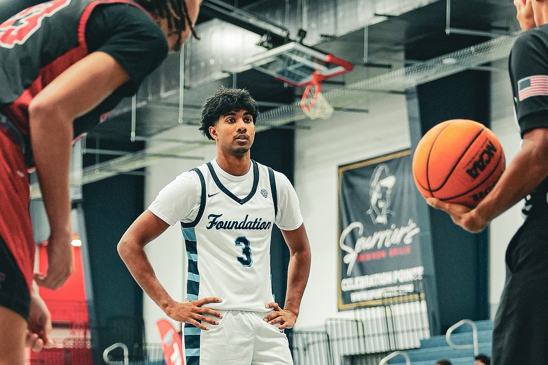 Foundation boys basketball’s Alex Nichols was named the 2024-25 FACA Class 2A, District 11 Player of the Year.