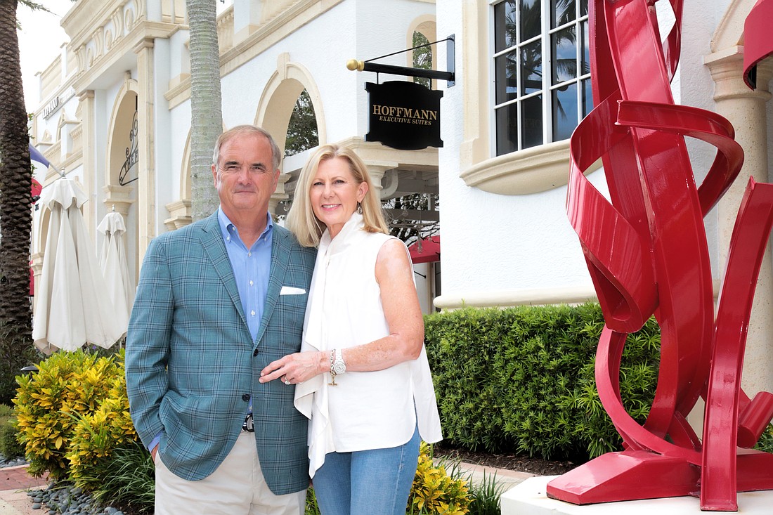 Hoffmann Family of Cos. founders David and Jerri Hoffmann in January 2022.