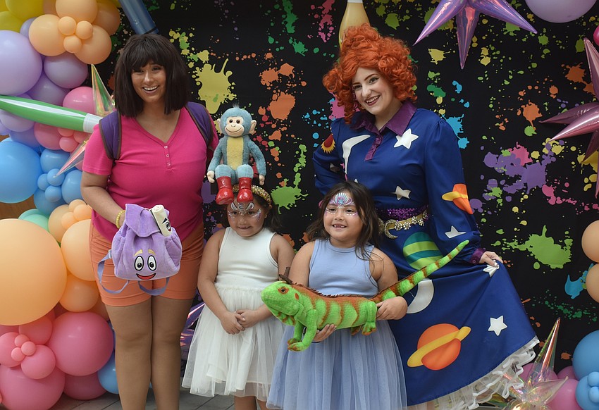 Twin sisters Eva and Victoria Yenish of Sarasota are eager to see teachers and friends when they go back to school. Eva wants to draw unicorns and Victoria wants to play on the playground.
