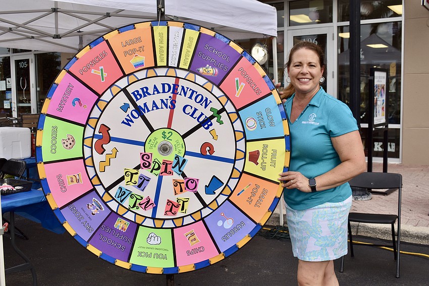 Parrish's Tammy Kesky is the president of the Bradenton Woman's Club. Living in Bradenton is not a requirement of the club.
