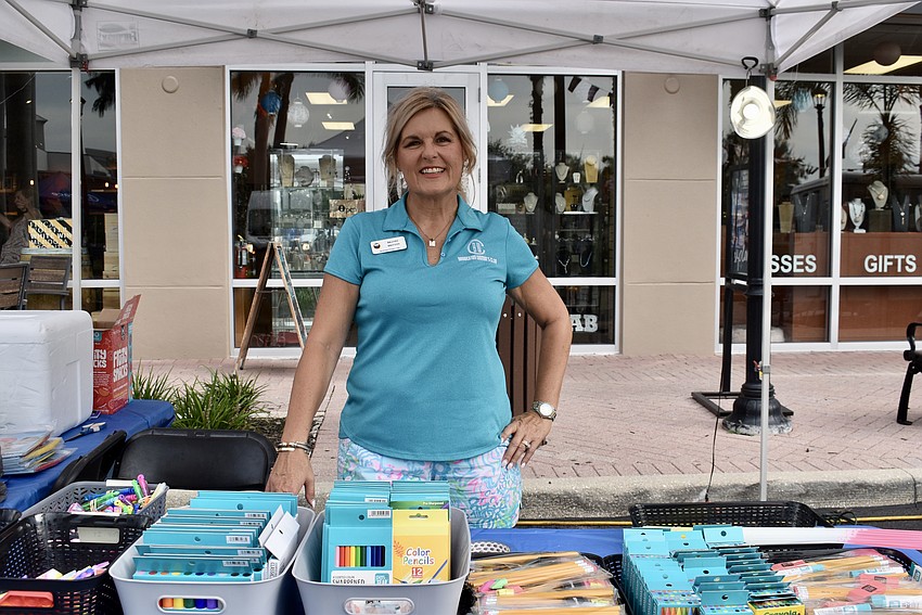 Lakewood Ranch's Brandy Britton is a member of the Bradenton Woman's Club. She was recruited at a Music on Main event last year.