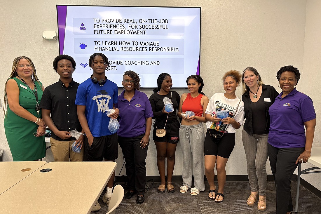 Participants of Inspiration of Hope Community Resources summer internship program. Courtesy photo