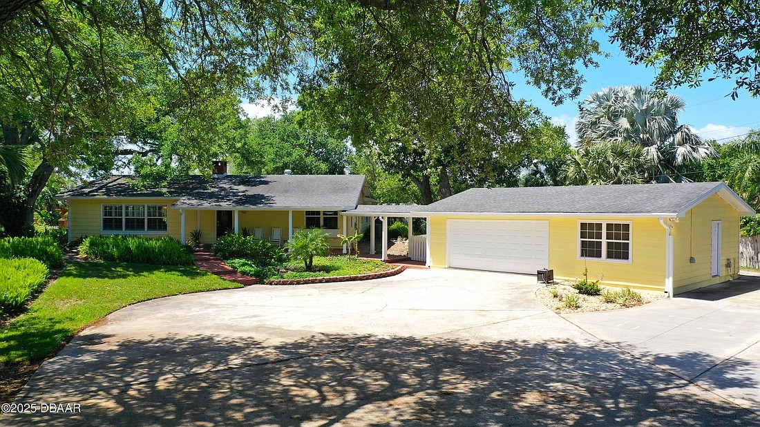 The house at 406 N. Halifax Drive sold on July 15, for $1,092,900. Photo courtesy of Adams, Cameron and Co. Realtors