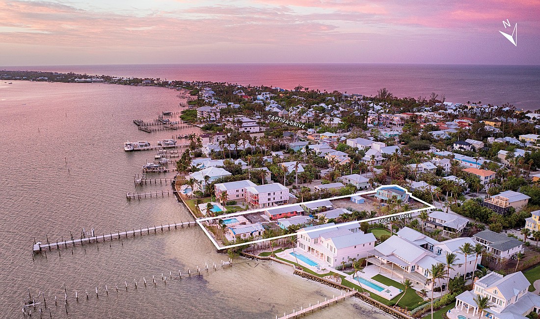 A 0.9-acre waterfront property on Captiva has sold.