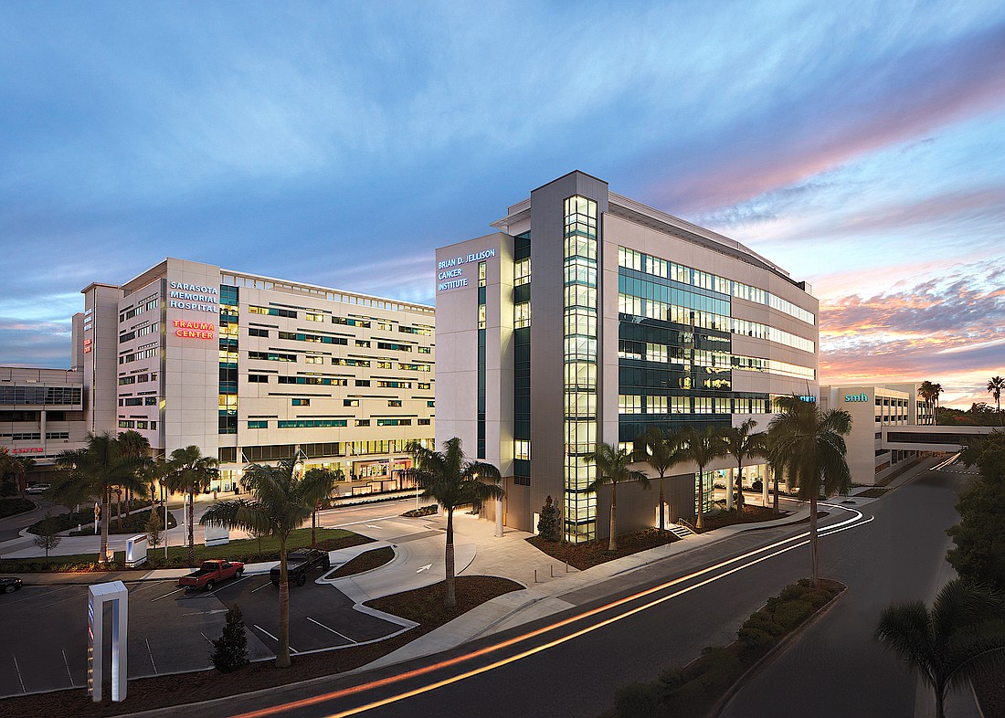 Sarasota Memorial Hospital has been rated five stars by the Centers for Medicare & Medicaid Services for each of the past 10 years.