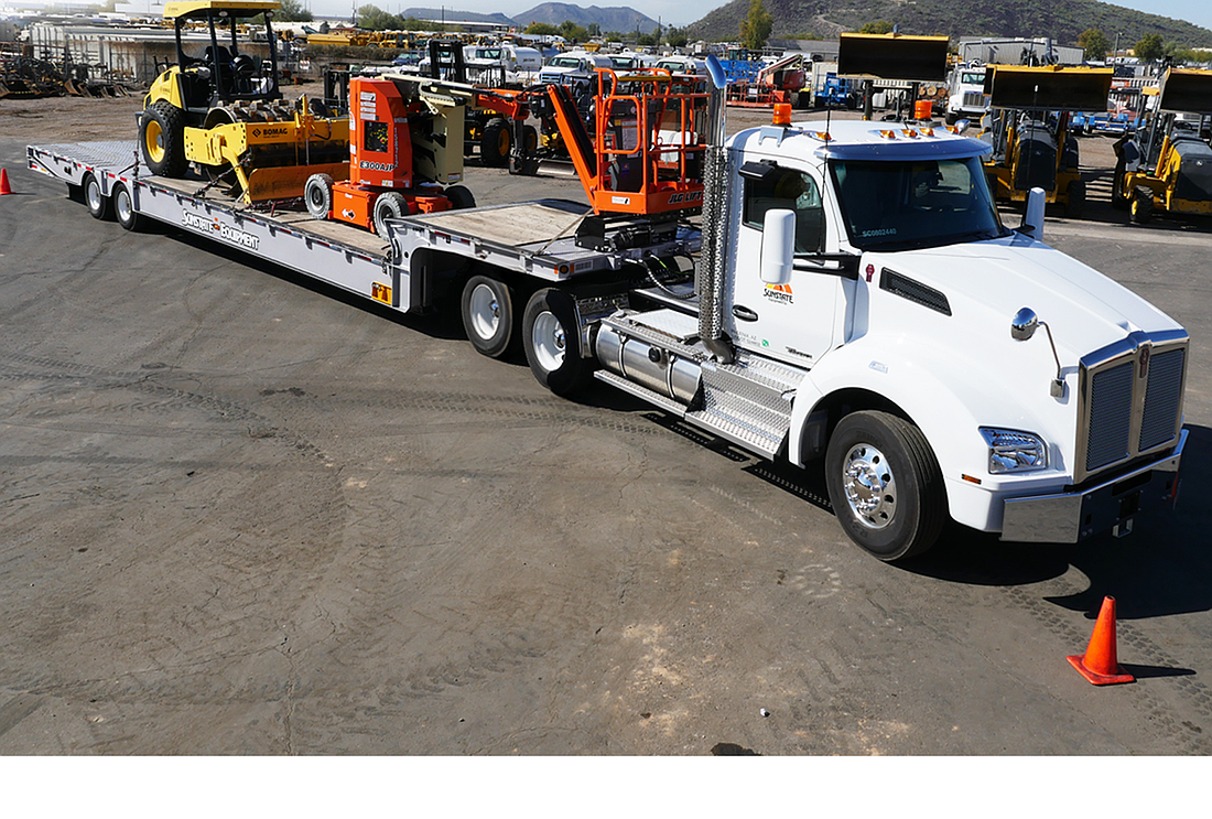 Sunstate Equipment rents out things like bulldozers and boom lifts.